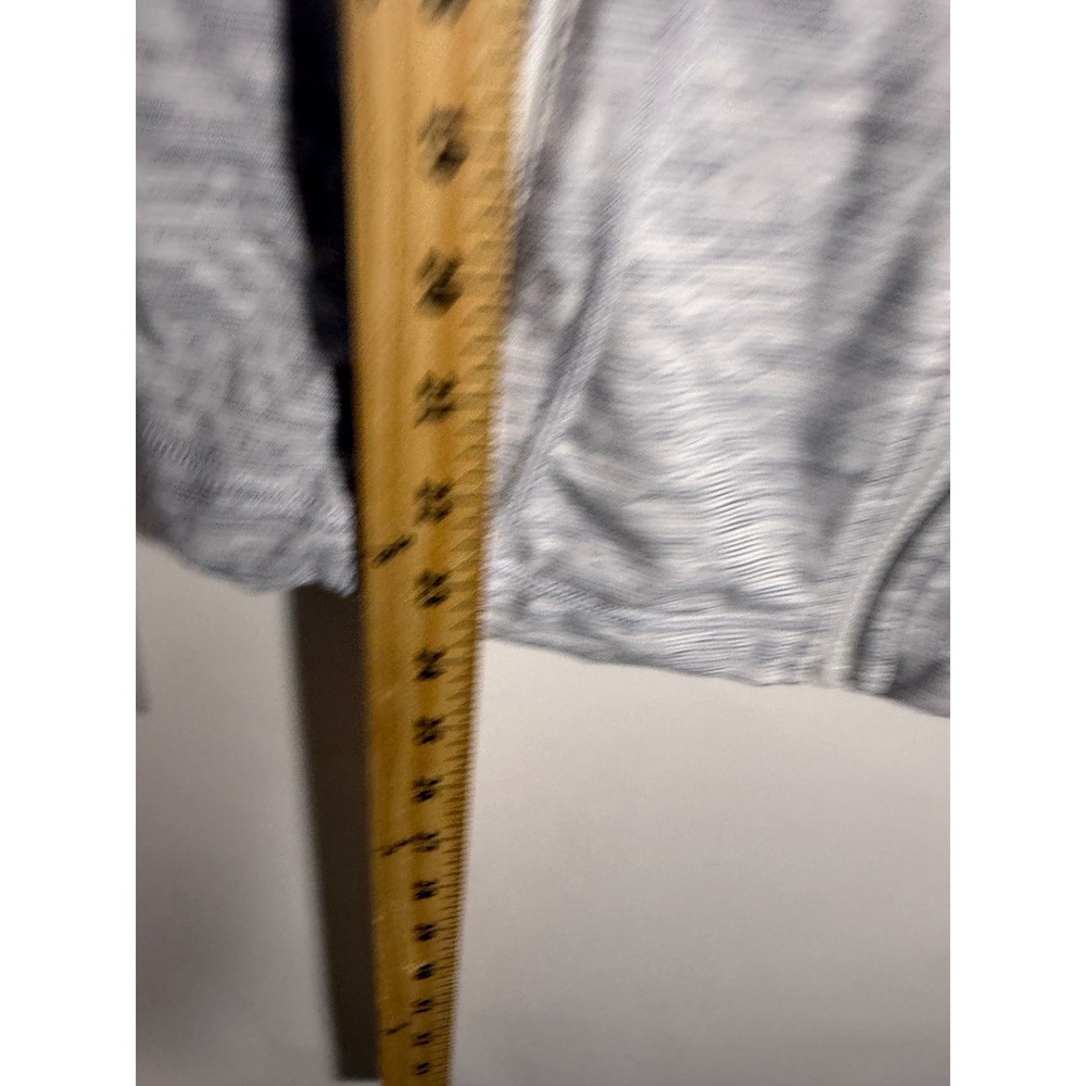 Lululemon Define Jacket Size 6 Grey White Space Dye Full Zip Yoga Athletic - Picture 8 of 8
